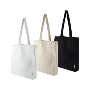 Recycled Cotton Tote Bags with Gusset 220 GSM
